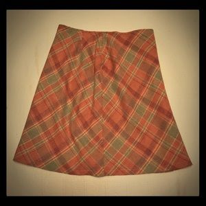 Tailor B. Miss Plaid Skirt